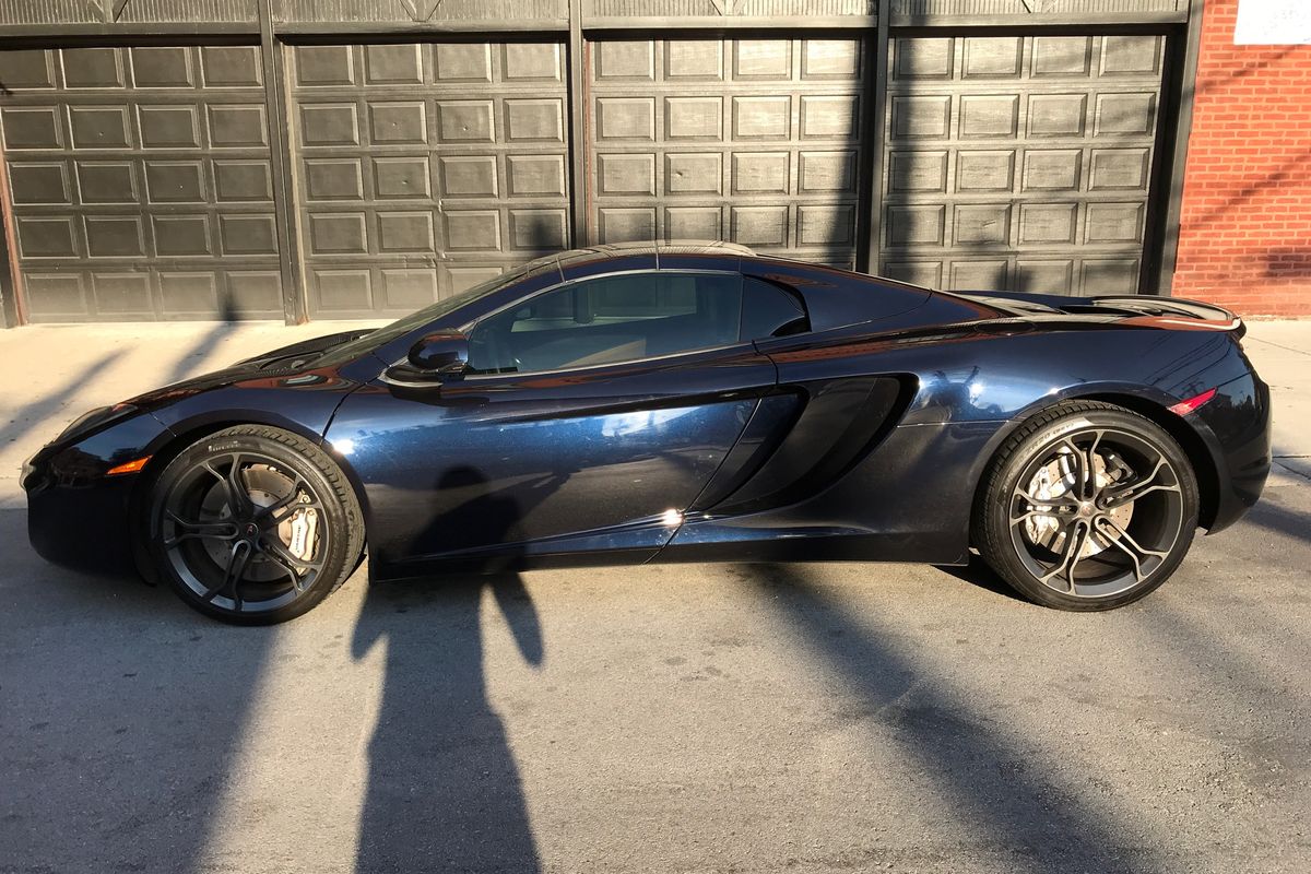 13 Mclaren Mp4 12c Spider For Sale 8 112 Miles Swap Motors