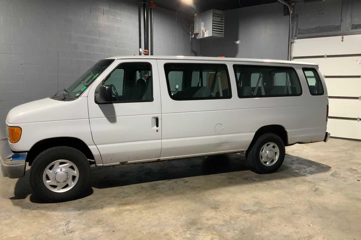 2007 ford e 350 super duty extended sales passenger van